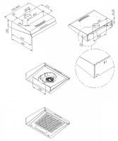 Вытяжка Maunfeld MPC 60 белый