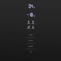 Холодильник Maunfeld MFF185NFB Inverter