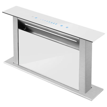 Вытяжка встраиваемая в столешницу Maunfeld Prestige 90 белый