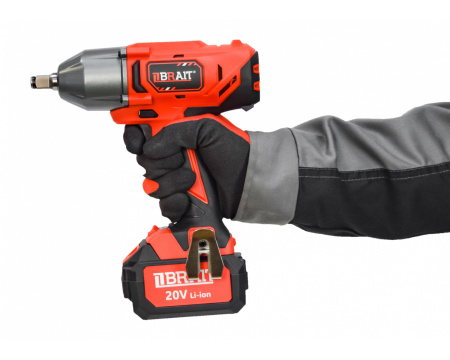 Гайковёрт аккумуляторный Brait BCIW20-4-400PU PRO