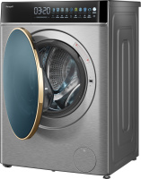 Стиральная машина Weissgauff WMD 58411 Direct Drive Inverter Premium Steam Steel