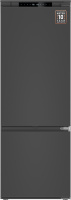 Холодильник встраиваемый Weissgauff WRKI 1970 Total NoFrost Inverter Premium EcoFresh Inox