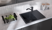 Кухонная мойка Ulgran U-201 антрацит