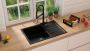 Кухонная мойка Ulgran U-400 ультра-черный