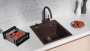 Кухонная мойка Ulgran U-406 шоколад