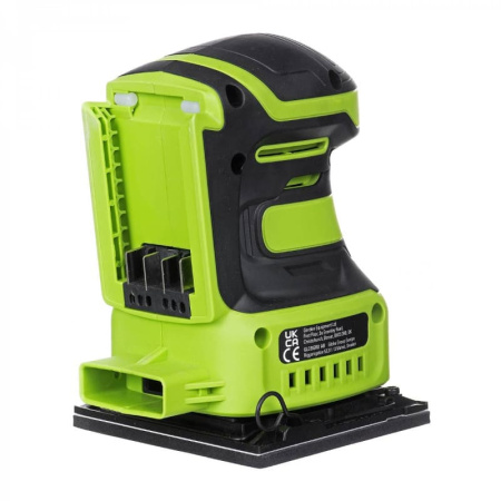 Плоскошлифовальная машина аккумуляторная Greenworks G24SS14, 24 В, без АКБ и ЗУ