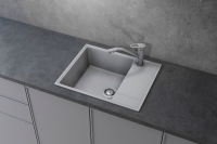 ulgran_prima_605_beton Мойка для кухни Ulgran Prima 605 бетон