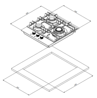 weissgauff_hgg_431_xrv Варочная поверхность газовая Weissgauff HGG 431 XRV