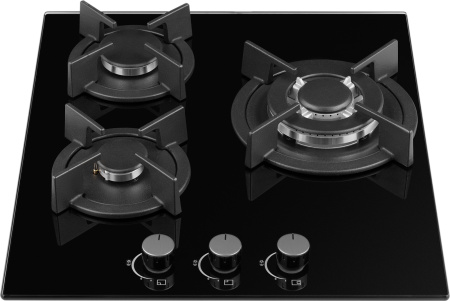 Варочная поверхность газовая Weissgauff HGG 451 BGh Nano Glass