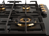 Варочная поверхность газовая Weissgauff HGG 641 BV Volcano Burner Nano Glass