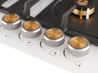 Варочная поверхность газовая Weissgauff HGG 641 WV Volcano Burner Nano Glass