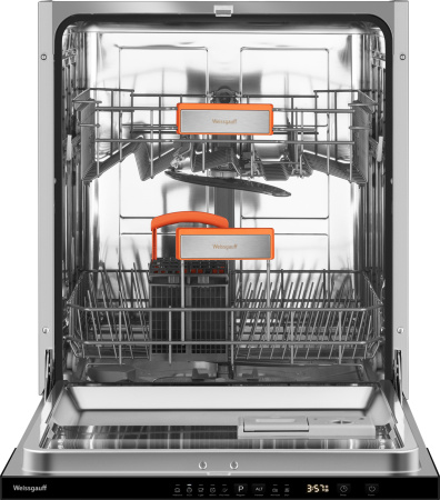 Посудомоечная машина встраиваемая Weissgauff BDW 6025 D Infolight