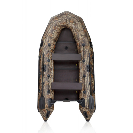 Лодка ПВХ Leader Тайга Nova-340 Киль, камуфляж