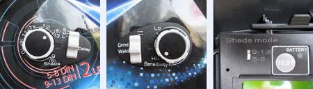 Маска сварщика Хамелеон Aurora SUN-7 Tig Master с увеличенным светофильтром