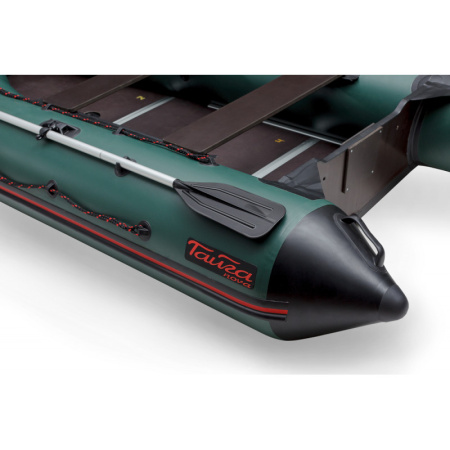 Лодка ПВХ Leader Тайга Nova-320 Киль, зеленая