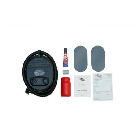 Лодка ПВХ Leader Тайга Nova-320 Киль, серая