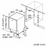 Посудомоечная машина встраиваемая Bosch SPV 4HMX10E