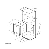 lex_lwd6036bl_dual_zone_s Винный шкаф встраиваемый Lex LWD6036BL dual zone S