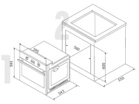 kanzler_o_536_s Духовой шкаф Kanzler O 536 S