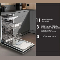 Посудомоечная машина встраиваемая Zigmund & Shtain DW 309.4