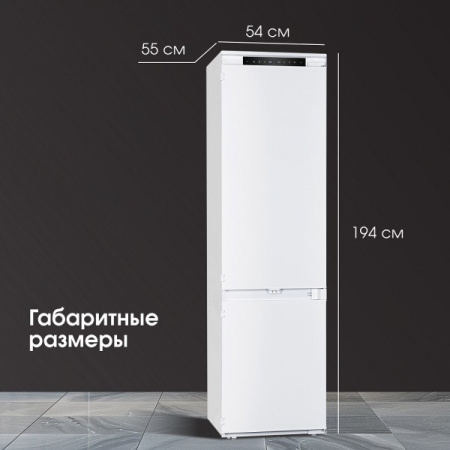 Холодильник встраиваемый Zigmund & Shtain BR 19 X