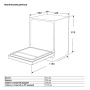 Посудомоечная машина встраиваемая Zigmund & Shtain DW 306.4