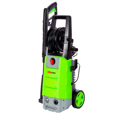 Мойка Redverg RD-HPW2000 (2кВт,100-140бар,6.8-7.8л/мин,алюм,шланг 8м,колёса,катушка,самовсас)9,6кг