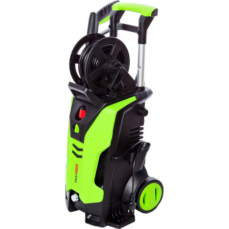 Мойка Redverg RD-HPW2000IC(2кВт,105-145бар,6-6.5л/мин,алюм,шланг 8м,колёса,катушка,самовсас)17.2кг