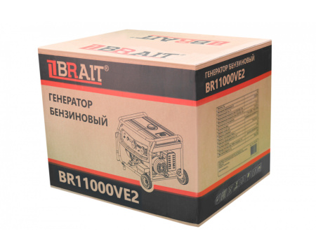 Электростанция бензиновая Brait BR11000VE2
