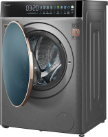 Стиральная машина с сушкой Weissgauff WMD 58411 Direct Drive Inverter Premium Steam Grey