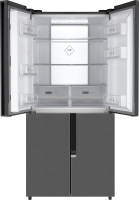 Холодильник Weissgauff WCD 450 Bru Steel Glass NoFrost Inverter