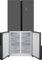 Холодильник Weissgauff WCD 450 Bru Steel Glass NoFrost Inverter