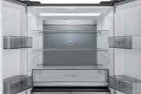 Холодильник Weissgauff WCD 590 NoFrost Inverter Premium EcoFresh Inox Glass