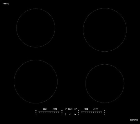 Варочная поверхность индукционная Korting HI 64090 HID