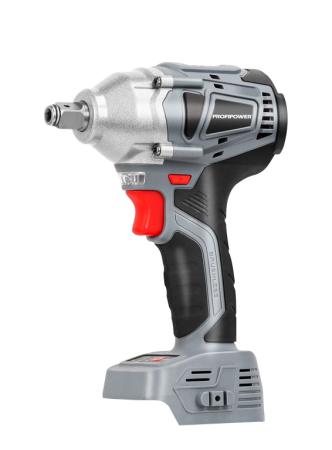 Гайковерт аккумуляторный ударный ProfiPower MKDTW-18B (18В,Li-ion,без акк.зу,330Hм,1/2" б/щ) 2.1кг