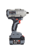 Гайковерт аккумуляторный ударный ProfiPower T-900N (18В,Li-ion,1х4Ач,900Hм,1/2" б/щ) 2.7кг кейс гол.17/19/21