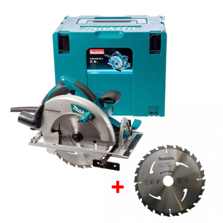 Пила дисковая Makita 5008MGJX2 (1800Вт,5200об/мин,диск 210х30мм,пил 75/57мм) 5.1кг кейс