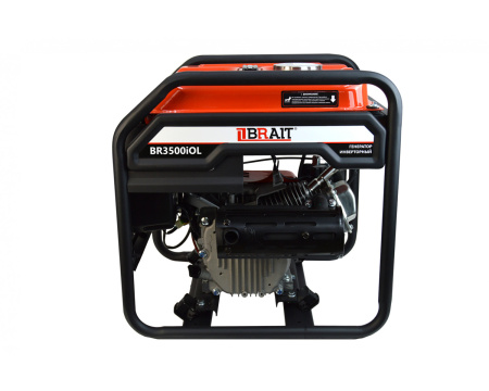 Электростанция бензиновая инверторная Brait BR3500iOL (220В/2х16А,2.8/3.0кВт,4-такт,3.2л/с)31.3кг
