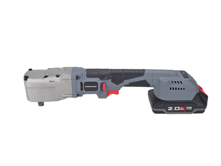 Гайковерт аккумуляторный ударный угловой ProfiPower CNDTW-18B (18В,Li-ion,2х2Ач,400Hм,1/2" б/щ) 2.1кг