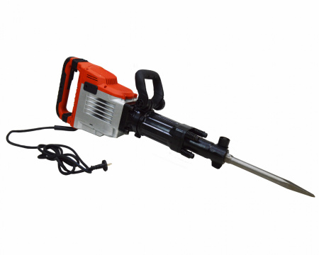 Молоток отбойный Brait DH125DPRО (1800вт,80Дж,1900уд/мин,НЕХ 30) 23.5кг кейс+пика+долото