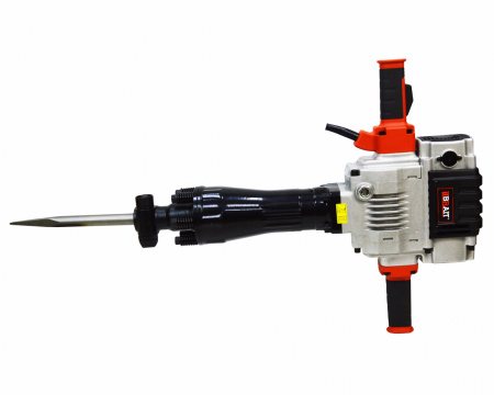 Молоток отбойный Brait DH125DTPRО (2200вт,85Дж,1900уд/мин,НЕХ 30) 25.5кг кейс+пика+долото