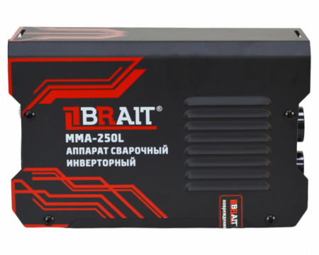 Сварочный аппарат Brait MMA-250L (ММА, 220В, 8.4кВт, 250А, 1.6-5мм, ПВ=60%т) 4.6кг