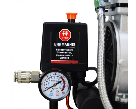 Компрессор прямой Brait KB-650/10 (90л/мин,10л,220В/650Вт,1цил,8бар) 14кг