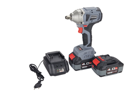 Шуруповерт аккумуляторный ProfiPower MKDTD-18V (18В,Li-ion,2х4Ач,180Нм, HEX 1/4, б/щ) 1.7кг кейс
