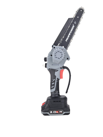 Пила цепная аккумуляторная мини ProfiPower MKGSH-18V (18В,Li-ion,2х2Ач, шина 20см,цепь1/4х1,1х45зв) 2.6кг