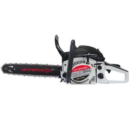 Бензопила Интерскол ПЦБ-16/45Л (1,8кВт/2,4л.с.,,шина40см-А-041,цепь.3,8х1,3х57зв.) 6,9кг