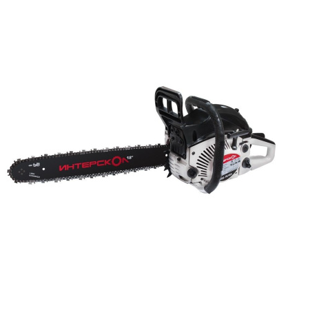 Бензопила Интерскол ПЦБ-18/45Л (1,8кВт/2,4л.с.,,шина45см-А-041,цепь.3,8х1,3х64зв.) 6,9кг