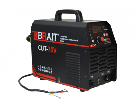 Аппарат плазменной резки Brait CUT70V (380В,9.5кВт,60А,рез до 23 мм,ПВ=60%)14.2кг