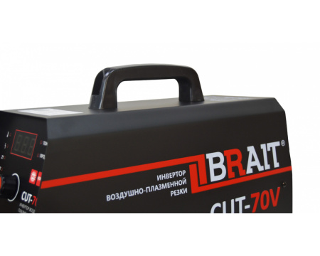 Аппарат плазменной резки Brait CUT70V (380В,9.5кВт,60А,рез до 23 мм,ПВ=60%)14.2кг