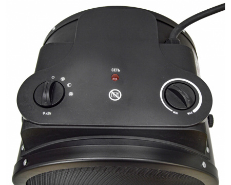 Тепловентилятор Brait BFH-9D (380В,6.0/9.0кВт,846куб.м/ч,до 90кв.м,круглый,РТС) 7.2кг